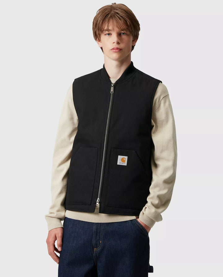 Carhartt WIP - Classic Vest - Black Rigid | FallenFront NZ