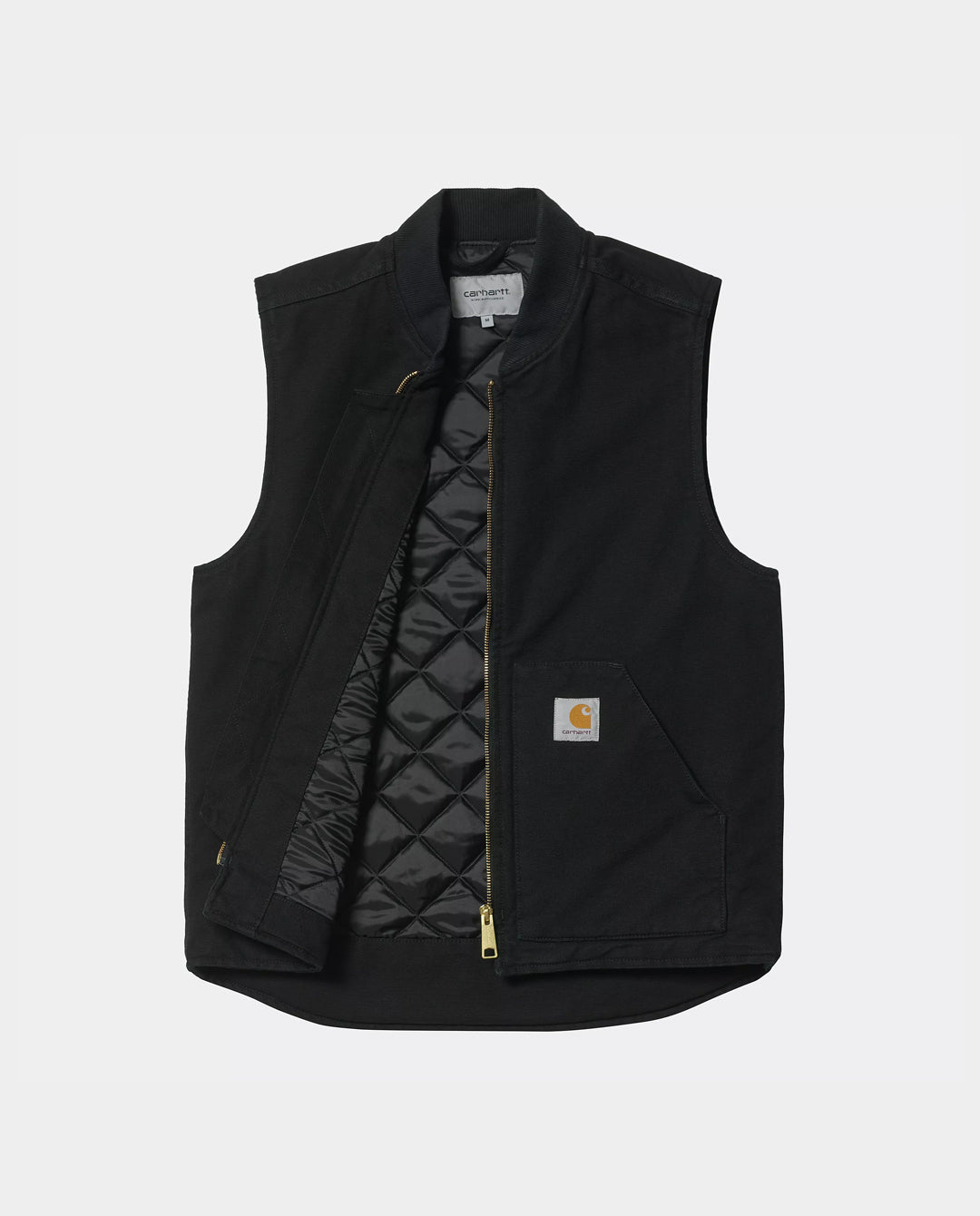 Carhartt WIP - Classic Vest - Black Rinsed | FallenFront NZ