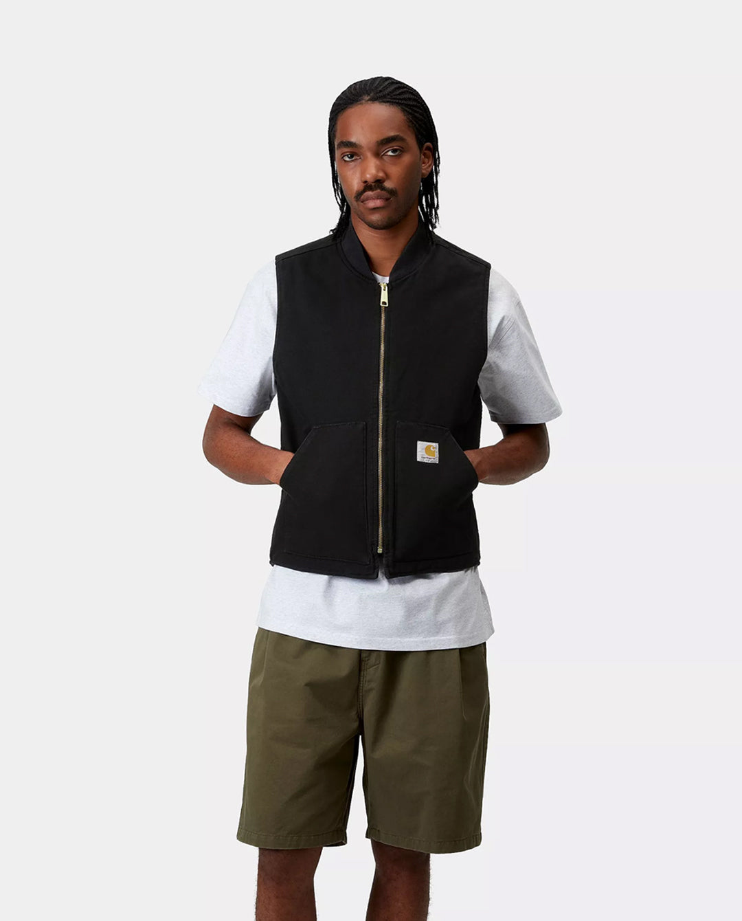 Carhartt WIP - Classic Vest - Black Rinsed Vests Carhartt