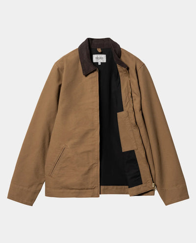 Carhartt WIP - Detroit Jacket - Hamilton Brown & Tobacco Rinsed Jackets Carhartt