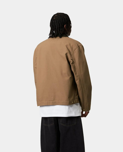 Carhartt WIP - Detroit Jacket - Hamilton Brown & Tobacco Rinsed Jackets Carhartt