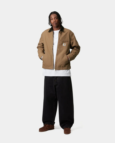 Carhartt WIP - Detroit Jacket - Hamilton Brown & Tobacco Rinsed Jackets Carhartt
