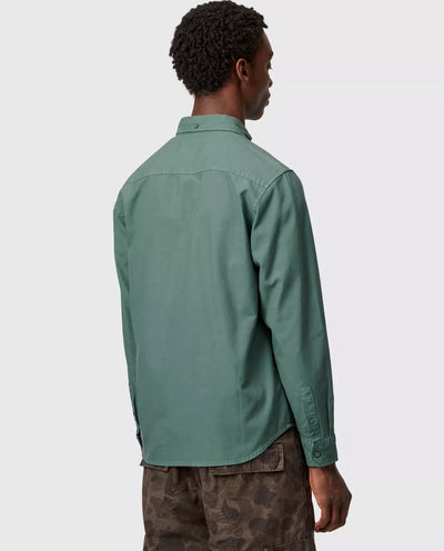 Carhartt WIP - L/S Bolton Shirt - Silver Pine Shirts Carhartt