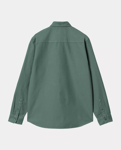 Carhartt WIP - L/S Bolton Shirt - Silver Pine Shirts Carhartt