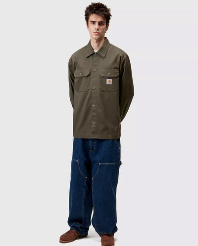 Carhartt WIP - L/S Craft Shirt - Cypress Shirts Carhartt