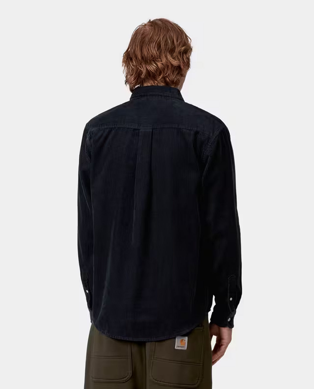 Carhartt WIP - L/S Madison Cord Shirt - Dark Navy Shirts Carhartt