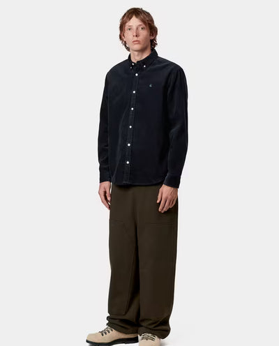 Carhartt WIP - L/S Madison Cord Shirt - Dark Navy Shirts Carhartt
