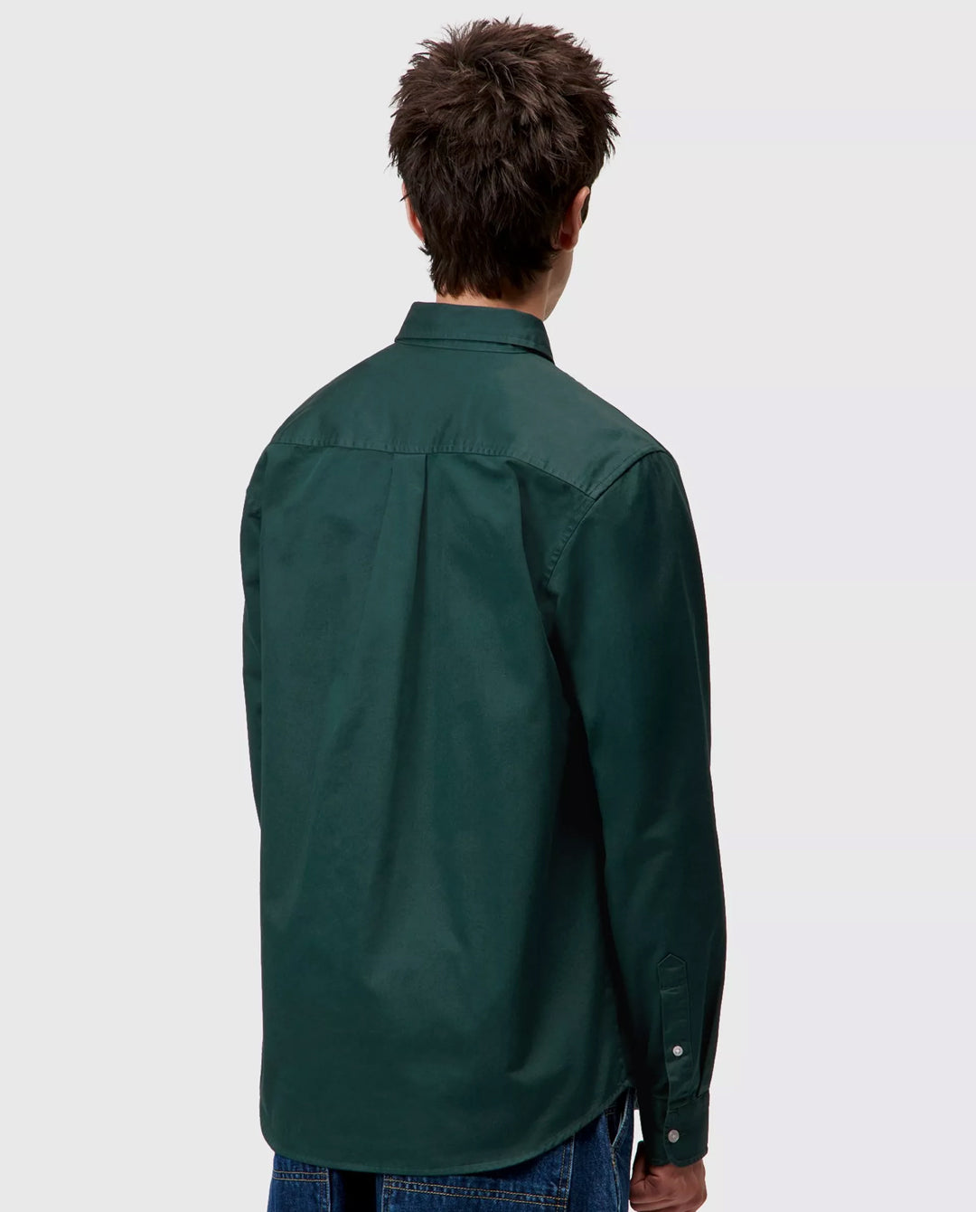 Carhartt WIP - L/S Madison Shirt - Dark Fir/Wax Shirts Carhartt