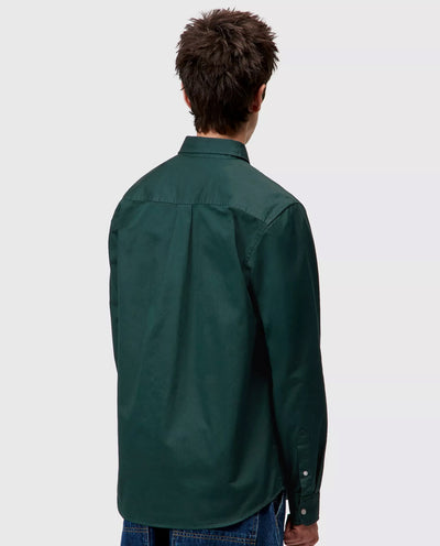 Carhartt WIP - L/S Madison Shirt - Dark Fir/Wax Shirts Carhartt