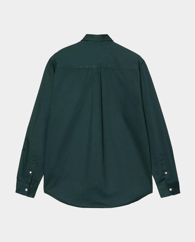 Carhartt WIP - L/S Madison Shirt - Dark Fir/Wax Shirts Carhartt