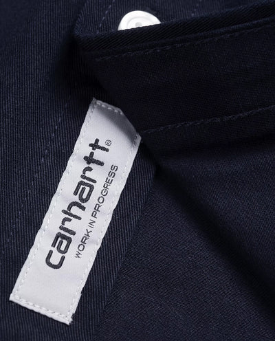 Carhartt WIP - L/S Madison Shirt - Dark Navy/Wax Shirts Carhartt
