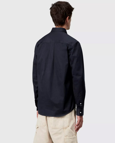 Carhartt WIP - L/S Madison Shirt - Dark Navy/Wax Shirts Carhartt