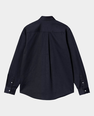Carhartt WIP - L/S Madison Shirt - Dark Navy/Wax Shirts Carhartt