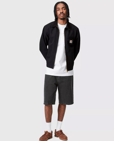 Carhartt WIP - Landon Short - Black Stone Washed Shorts Carhartt