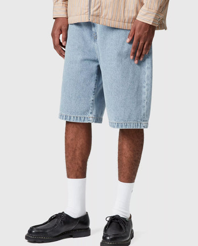 Carhartt WIP - Landon Short - Blue Bleached Shorts Carhartt