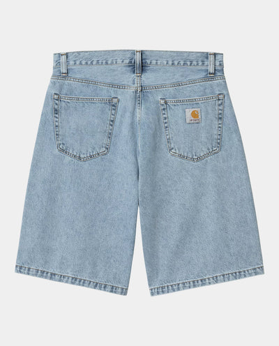Carhartt WIP - Landon Short - Blue Bleached Shorts Carhartt