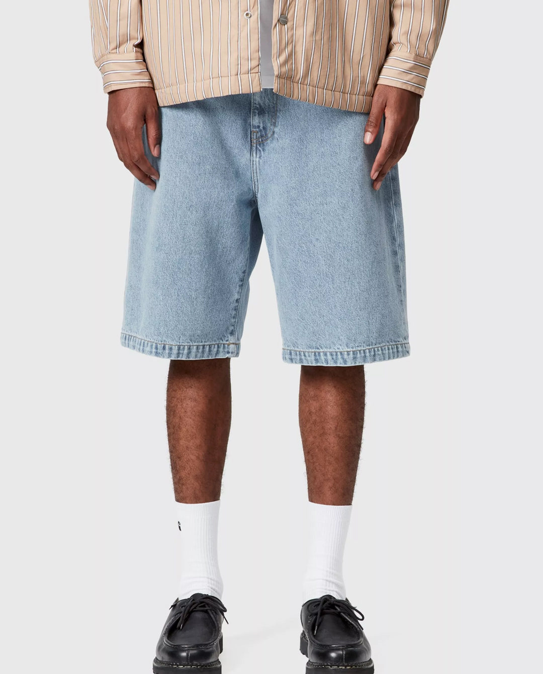 Carhartt WIP - Landon Short - Blue Bleached Shorts Carhartt
