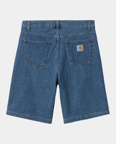 Carhartt WIP - Landon Short - Blue Heavy Stone Wash Shorts Carhartt