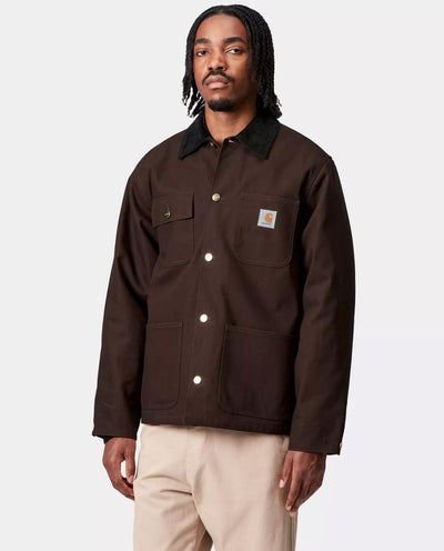 Carhartt WIP - Michigan Coat - Tobacco/Black Rigid Jackets Carhartt
