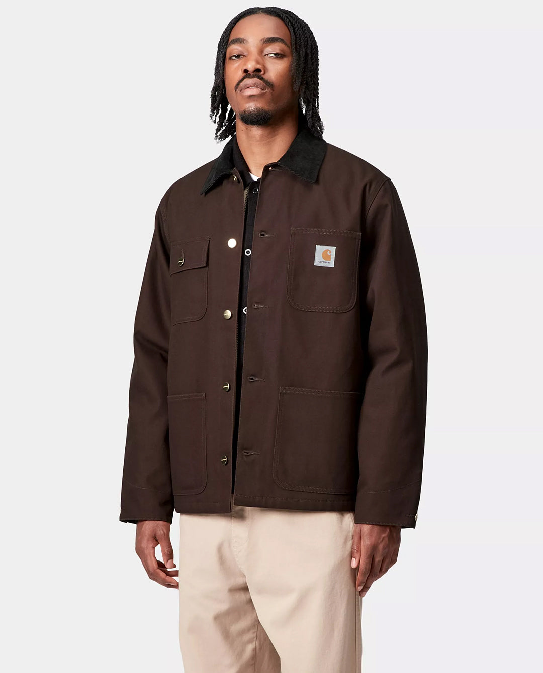 Carhartt WIP - Michigan Coat - Tobacco/Black | FallenFront