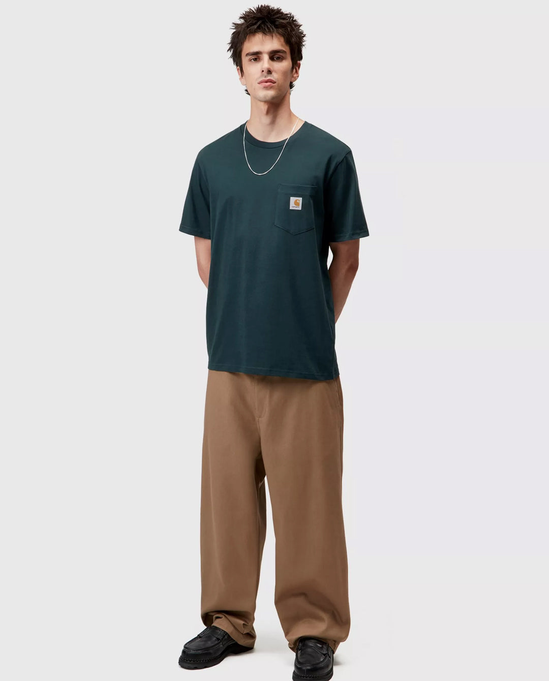 Carhartt WIP - Pocket T-Shirt - Deep Lagoon T-Shirts Carhartt
