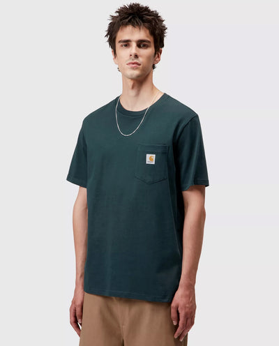 Carhartt WIP - Pocket T-Shirt - Deep Lagoon T-Shirts Carhartt