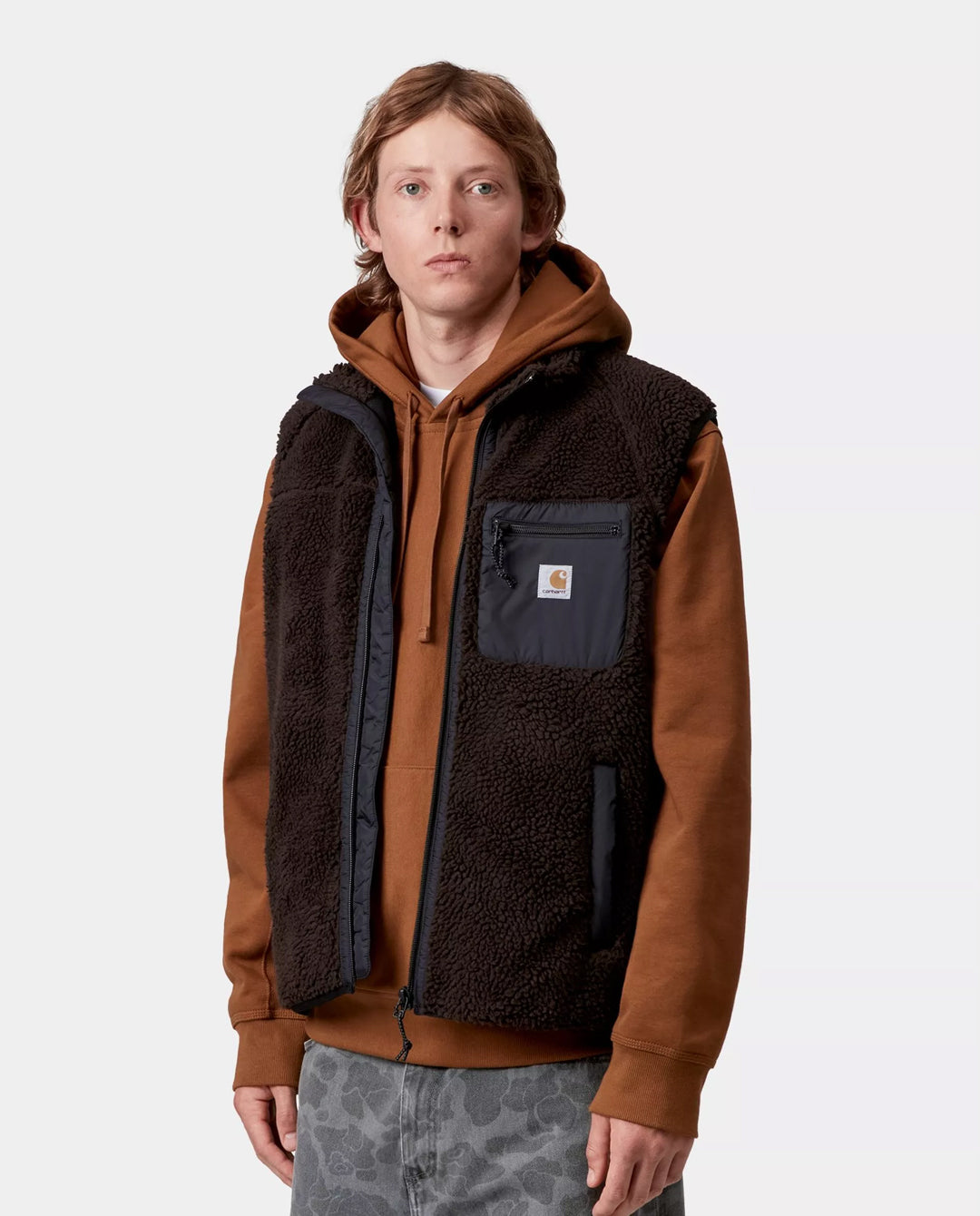 Carhartt WIP - Prentis Vest Liner - Palisander | FallenFront