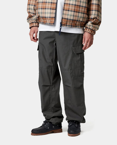 Carhartt WIP - Regular Cargo Pant - Graphite Rinsed Pants Carhartt
