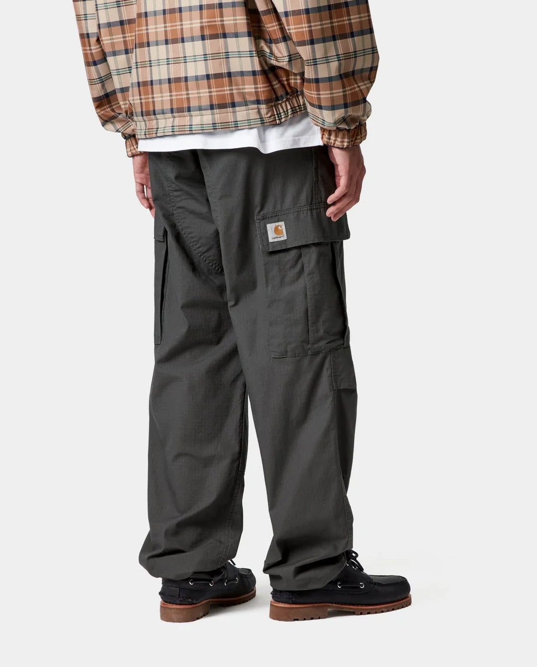 Carhartt WIP - Regular Cargo Pant - Graphite Rinsed Pants Carhartt