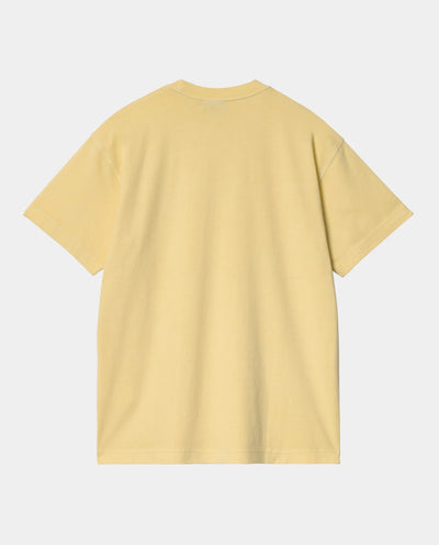 Carhartt WIP - S/S Nelson T-Shirt - Air Yellow Garment Dyed T-Shirts Carhartt
