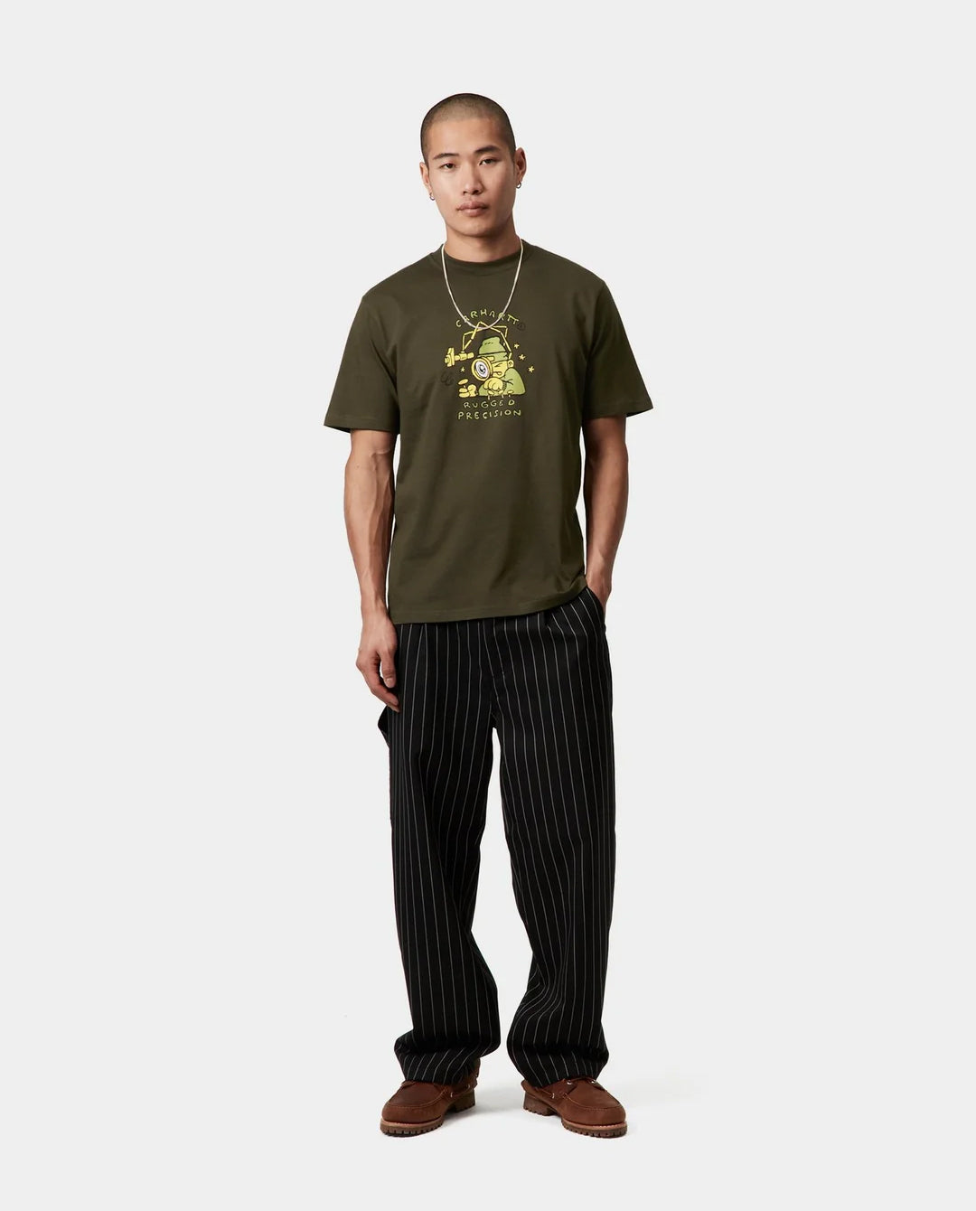 Carhartt WIP - S/S Precision Work T-Shirt - Turtle T-Shirts Carhartt