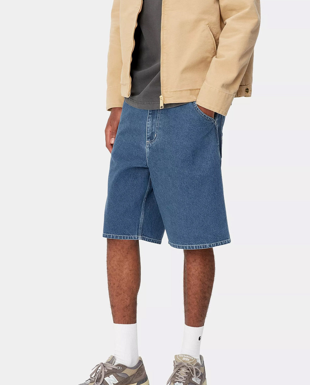 Carhartt WIP - Simple Short - Blue Stone Washed Shorts Carhartt