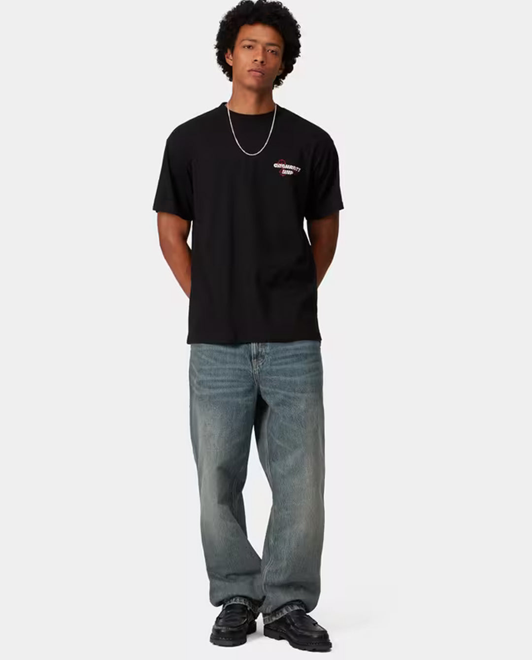 Carhartt WIP - Single Knee Pant - Blue Worn Used Wash