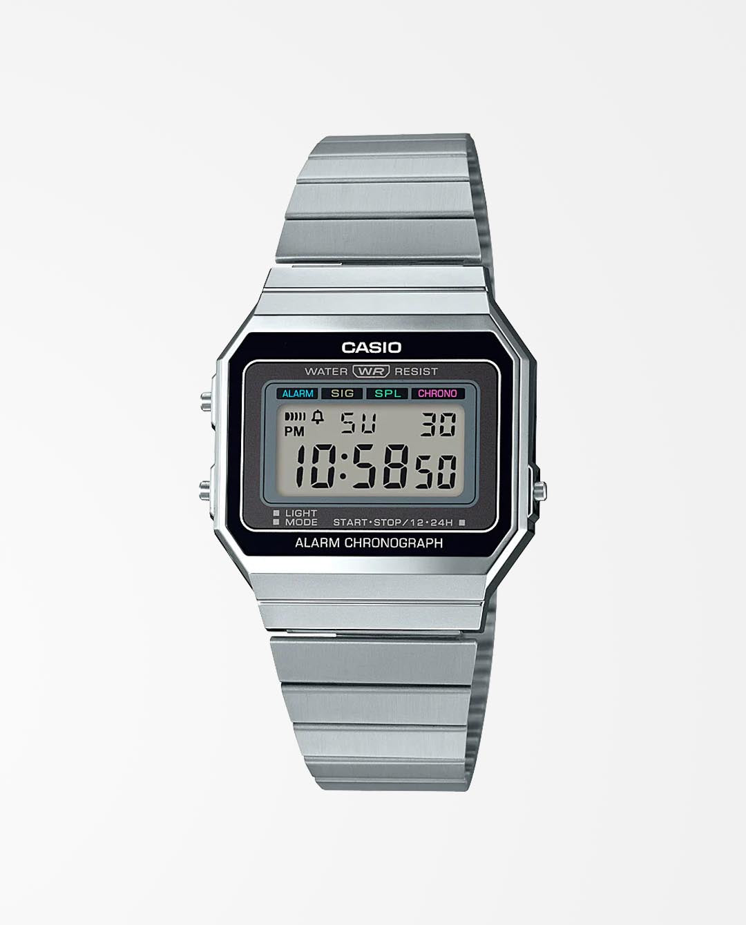 Casio - Digital Gents Vintage A700W-1A Watch - Silver Watches Casio   