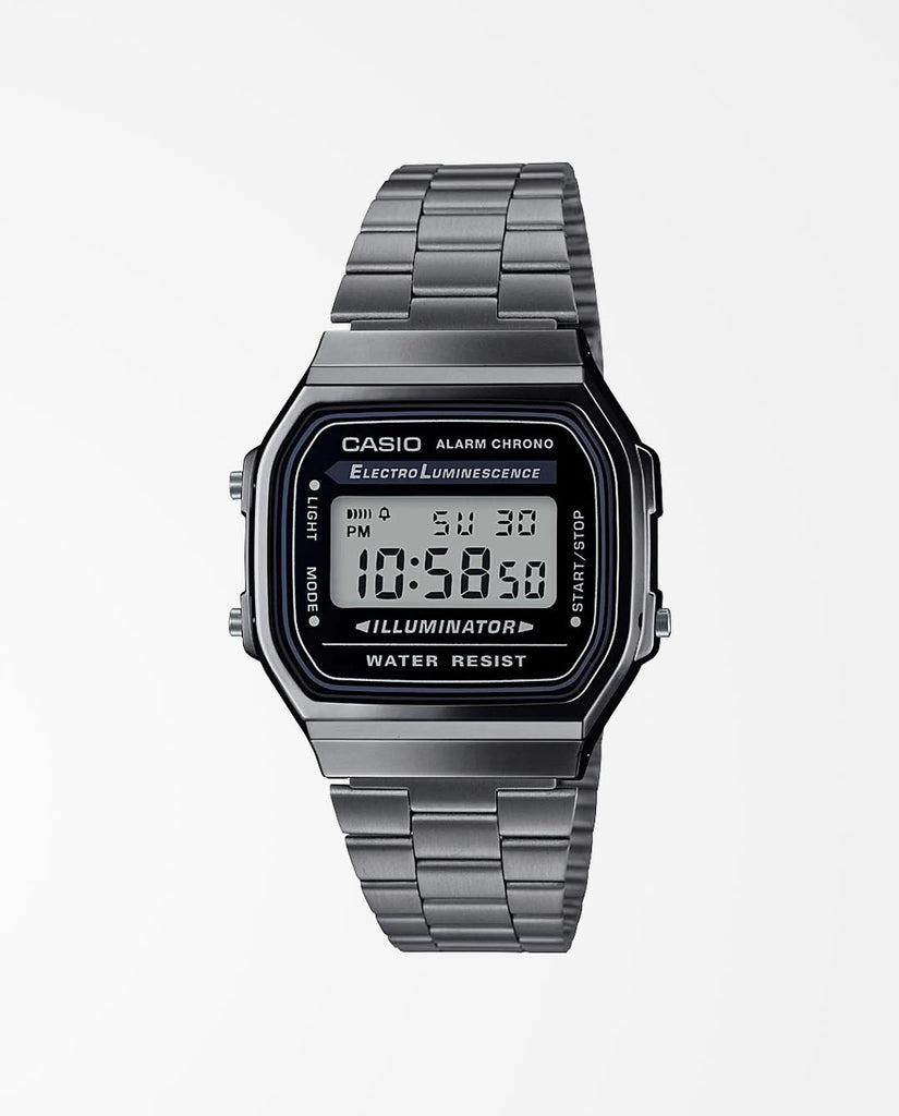 Casio Vintage Digital A168WGG-1A Watch FallenFront NZ