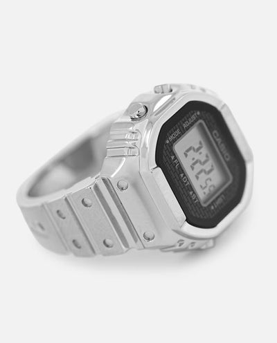 Casio - CRW001-1D Ring Watch - Silver Watches Casio