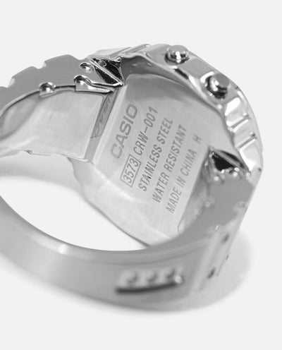 Casio - CRW001-1D Ring Watch - Silver Watches Casio