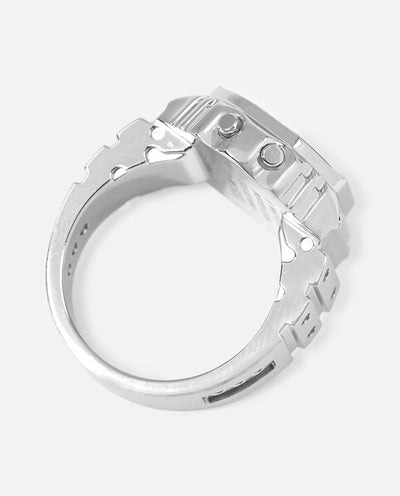 Casio - CRW001-1D Ring Watch - Silver Watches Casio