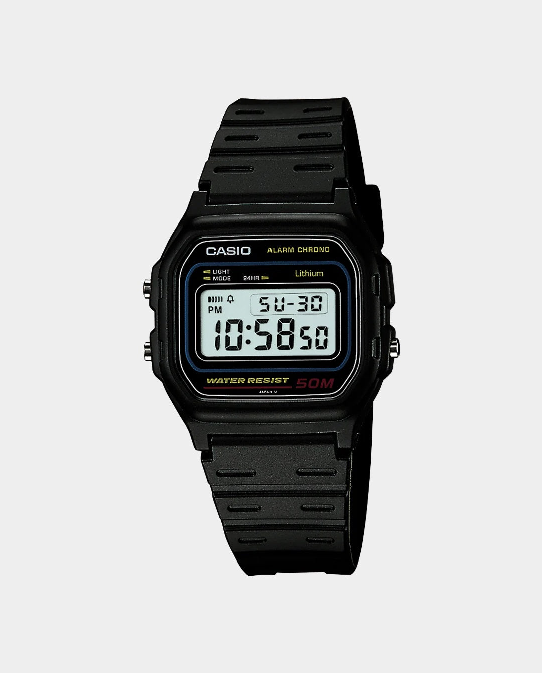 Casio - W59-1V Watch - Black Resin | FallenFront NZ
