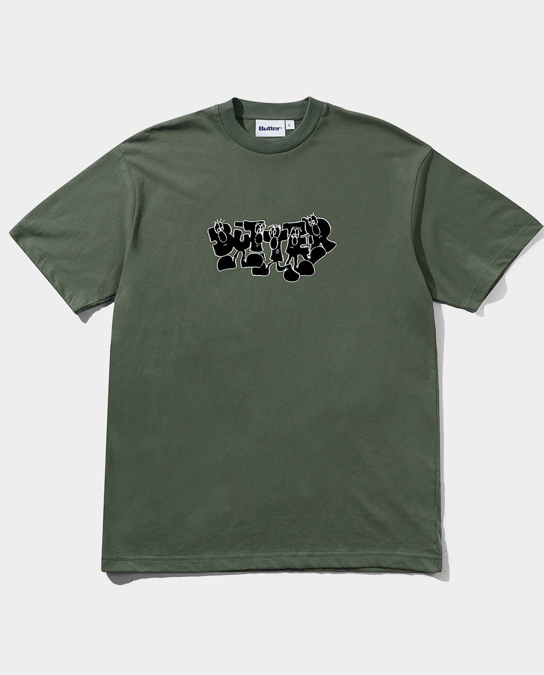 Butter Goods - Character T-Shirt - Army T-Shirts Butter Goods