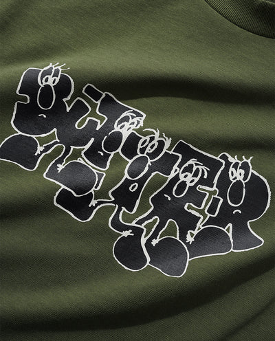 Butter Goods - Character T-Shirt - Army T-Shirts Butter Goods