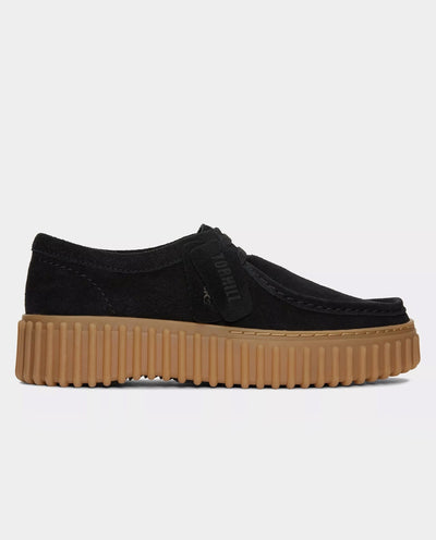 Clarks Originals - Women’s Torhill Bee - Black Suede Shoes Clarks