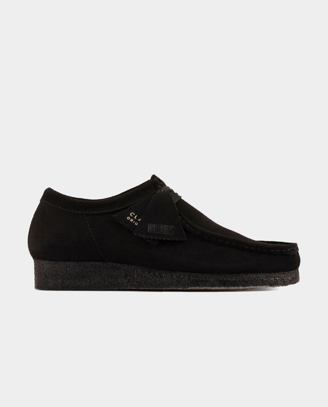 Clarks Originals - Women's Wallabee Shoe - Black Suede