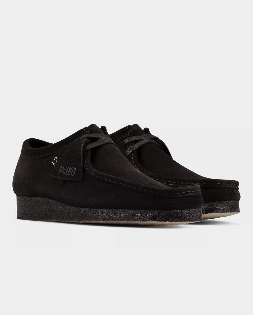 Clarks Originals Wallabee Shoe in Black | FallenFront NZ