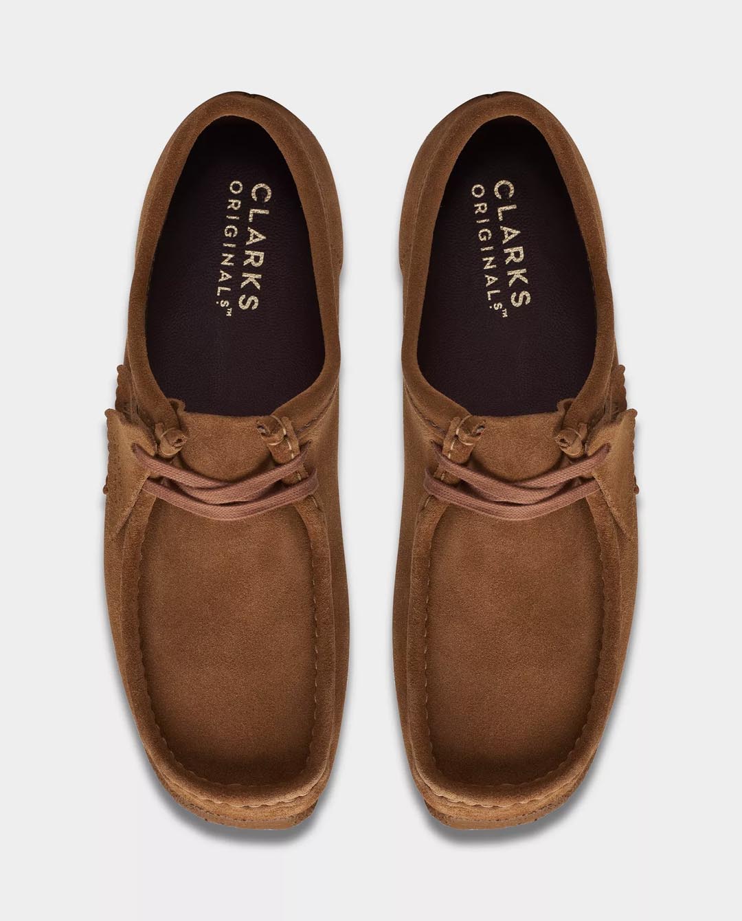 Clarks Originals Wallabee Shoe in Cola FallenFront NZ