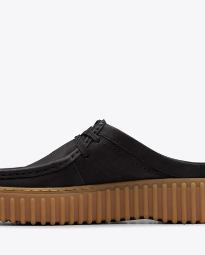 Clarks Originals - Women’s Torhill Mule - Black Nubuck Shoes Clarks