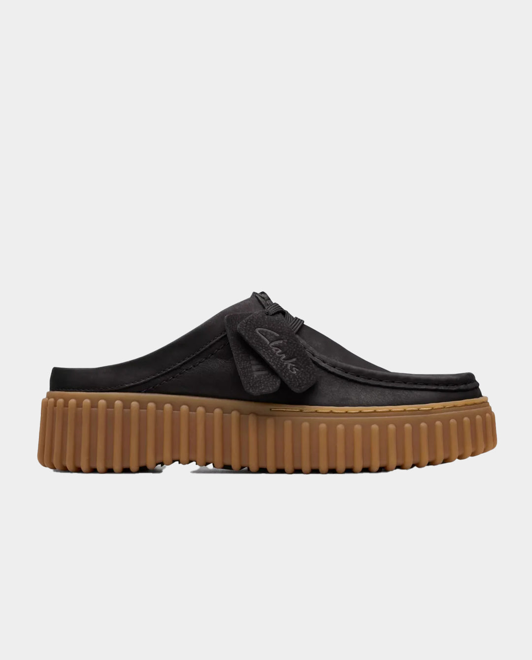 Clarks Originals - Women’s Torhill Mule - Black Nubuck Shoes Clarks