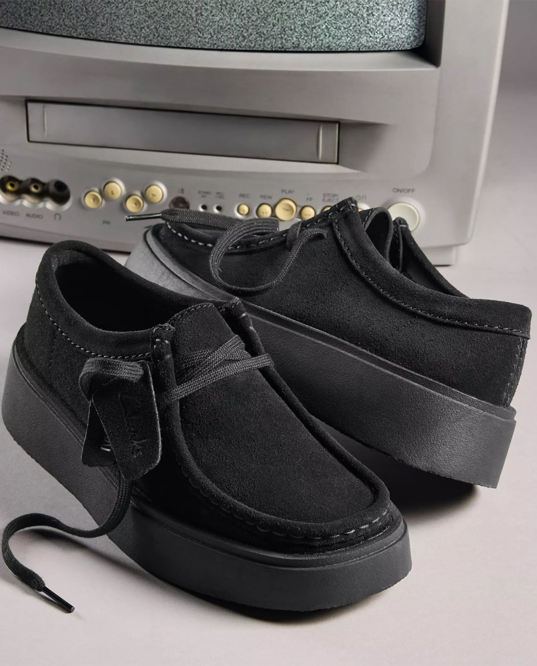 Clarks - Torview Shoe - Black Suede | FallenFront NZ