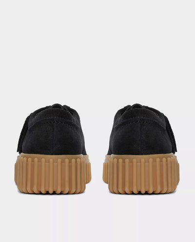 Clarks Originals - Women’s Torhill Bee - Black Suede Shoes Clarks