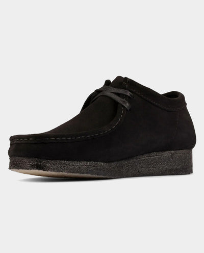 Clarks Originals - Women's Wallabee Shoe - Black Suede